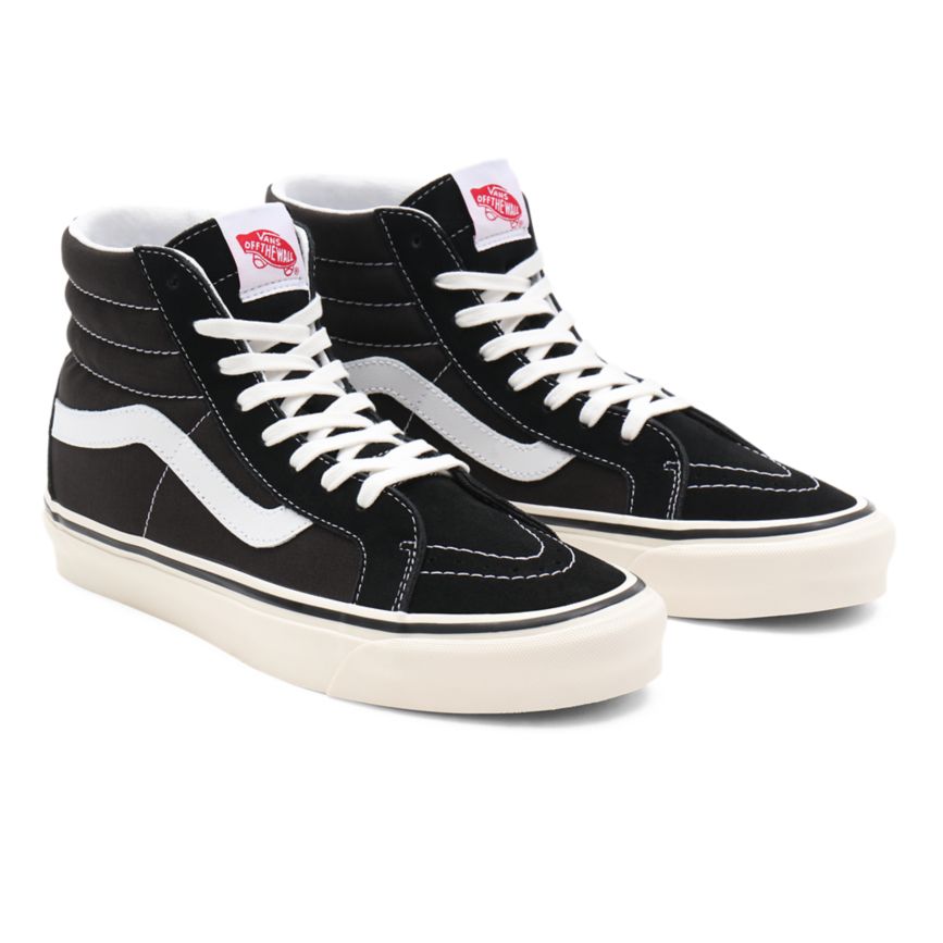 Vans Anaheim Factory SK8-Hi 38 DX Dam Svarta - Vans Höga Skor Outlet Sverige (BJDLR0589)